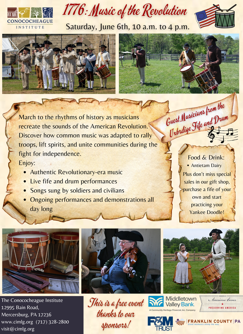 Music of the Revolution June 6th